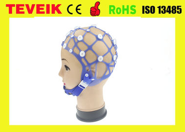 مواد لاستیکی EEG درپوش جداکننده Neurofeedback 20 الکترود 1 سال ضمانت