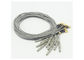 روکش طلا با روکش طلا EEG Cable Ear Clip EEG Electrode Cap، 1 m، Din 1.5، OEM