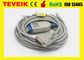 کابل Edan EKG برای SE-12 Express SE-3 SE-601A DB 15 pin AHA / IEC MS1-106902