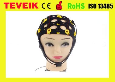 جداسازی کلاه EEG، الکترود کلراید نقره، 20 عدد سرب الکترود را برای دستگاه EEG منجر می شود