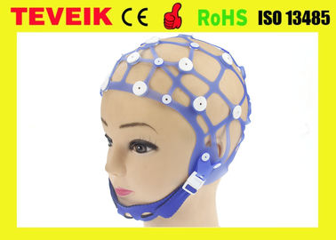 جدا کردن Neurofeedback EEG Brain Cap Hat Silicone 20 بدون الکترود EEG منجر می شود