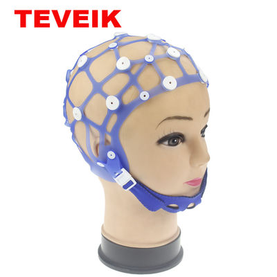 20 الکترود کانال EEG کلاه چند اندازه سیلیکون قابل استفاده مجدد بدون الکترود