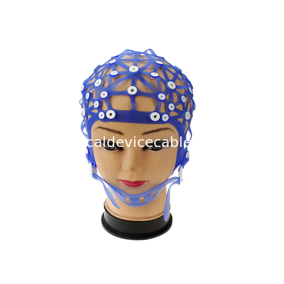 پشتیبانی از کلاه EEG سیلیکونی چند منظوره چند منظوره از الکترودهای EEG مختلف