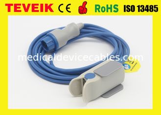 سنسور SpO2 کلیپ انگشت بزرگسال 12pin برای مانیتور بیمار Kontron