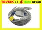 کابل SCG Long Schiller EKG کابل 10 کابل ECG سرب و Leadwires برای AT3، AT6، CS6، AT5، AT10، AT60