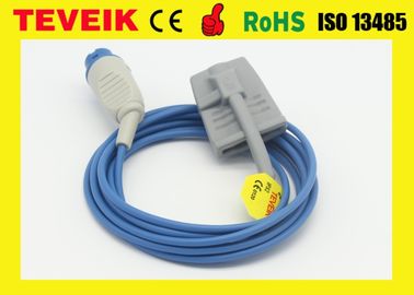 نوک بالغ بزرگسال 12pin سنسور Spo2 قابل استفاده مجدد برای مانیتور بیمار Mindray